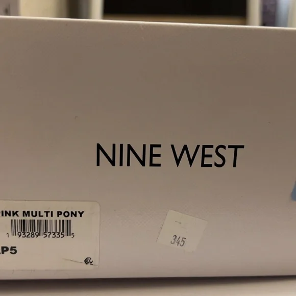 Nine West TatianaP5 Pumps in Pink Multi Pony - SZ6 -sexy! - Picture 9 of 12